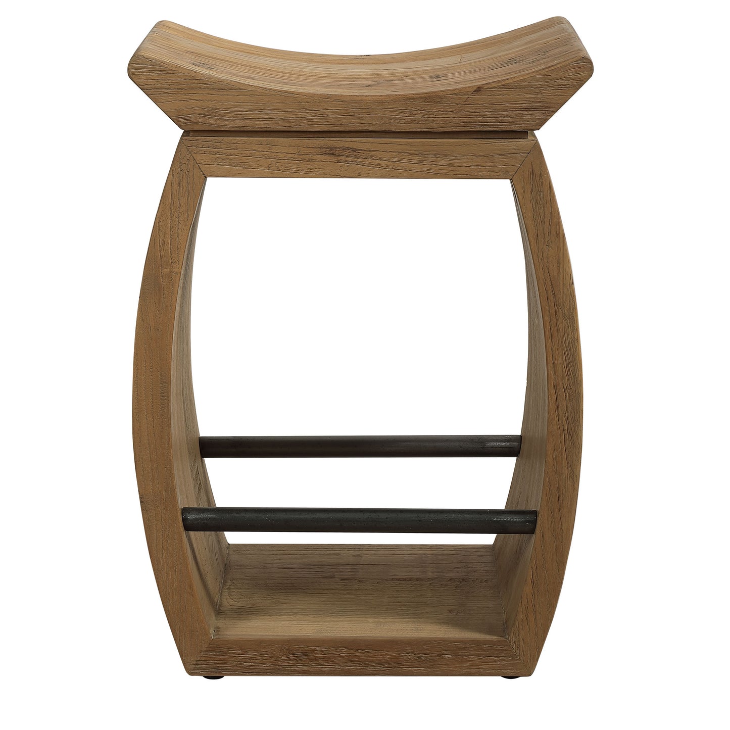 Uttermost 24988 Connor Modern Wood Counter Stool