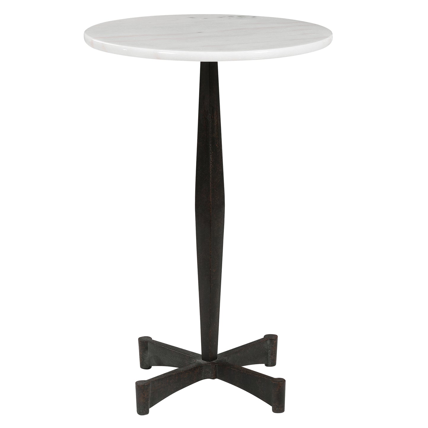 Uttermost 24972 Counteract White Accent Table