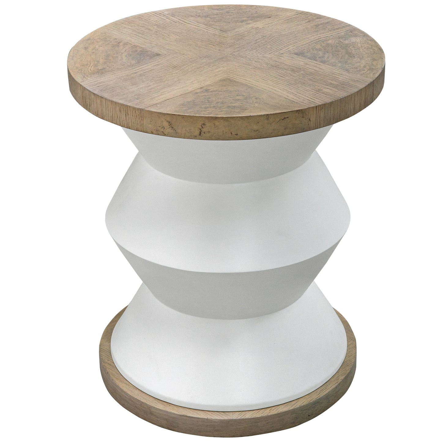 Uttermost 25488 Spool Geometric Side Table