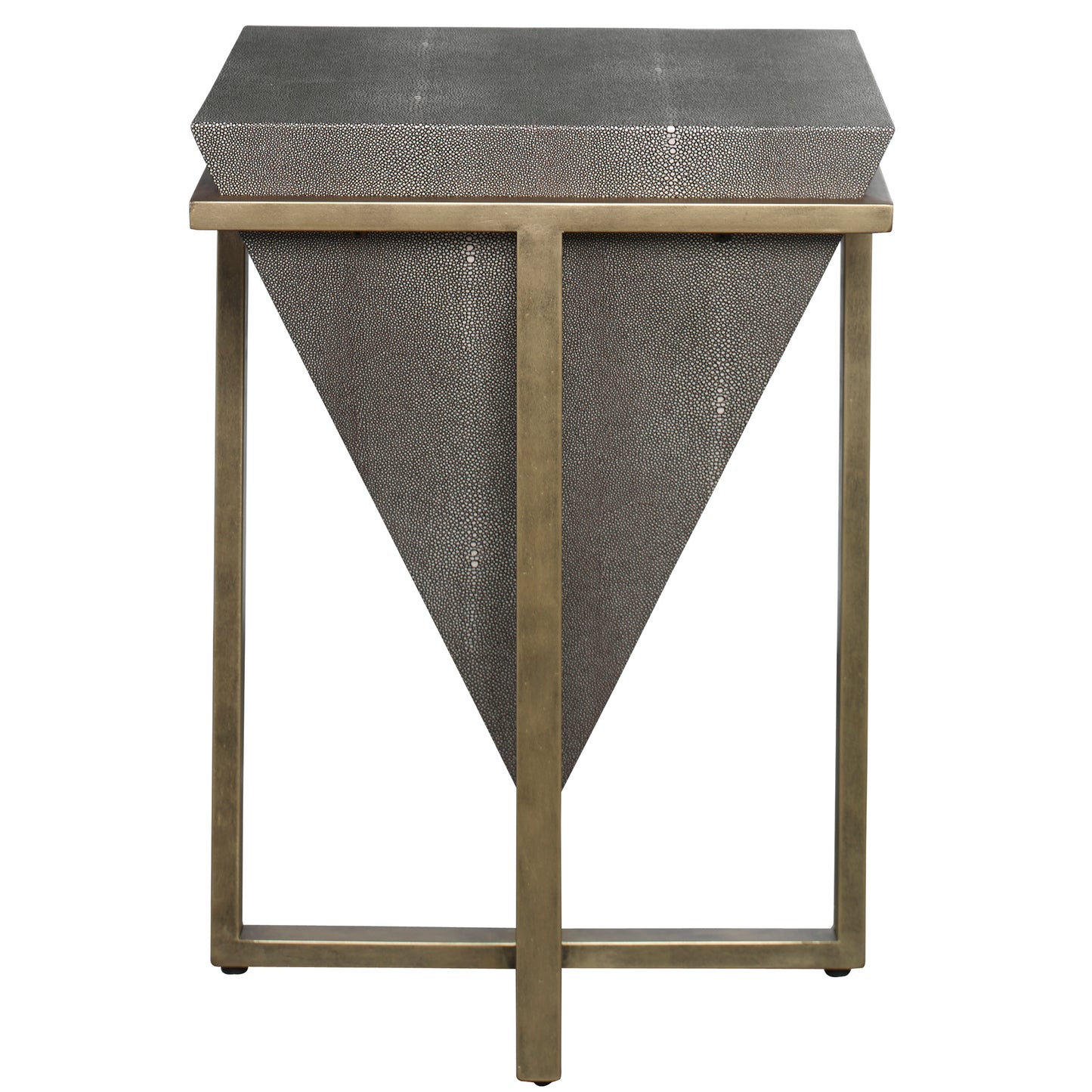 Uttermost 25123 Bertrand Shagreen Accent Table