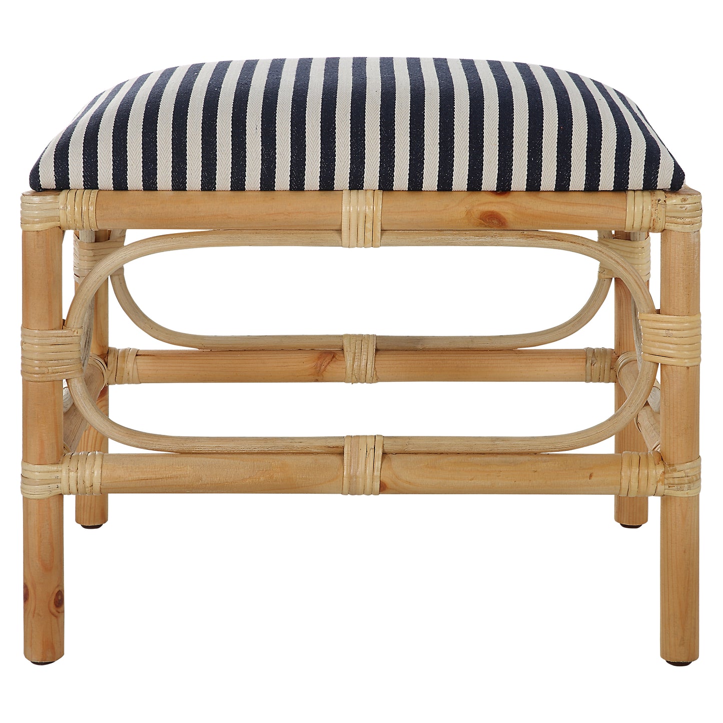 Uttermost 23666 Laguna Small Striped Bench