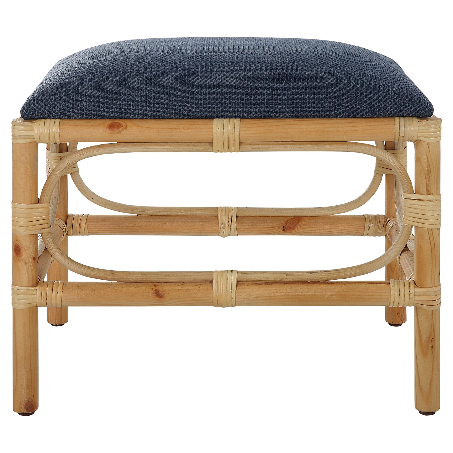 Uttermost 23667 Laguna Small Navy Bench