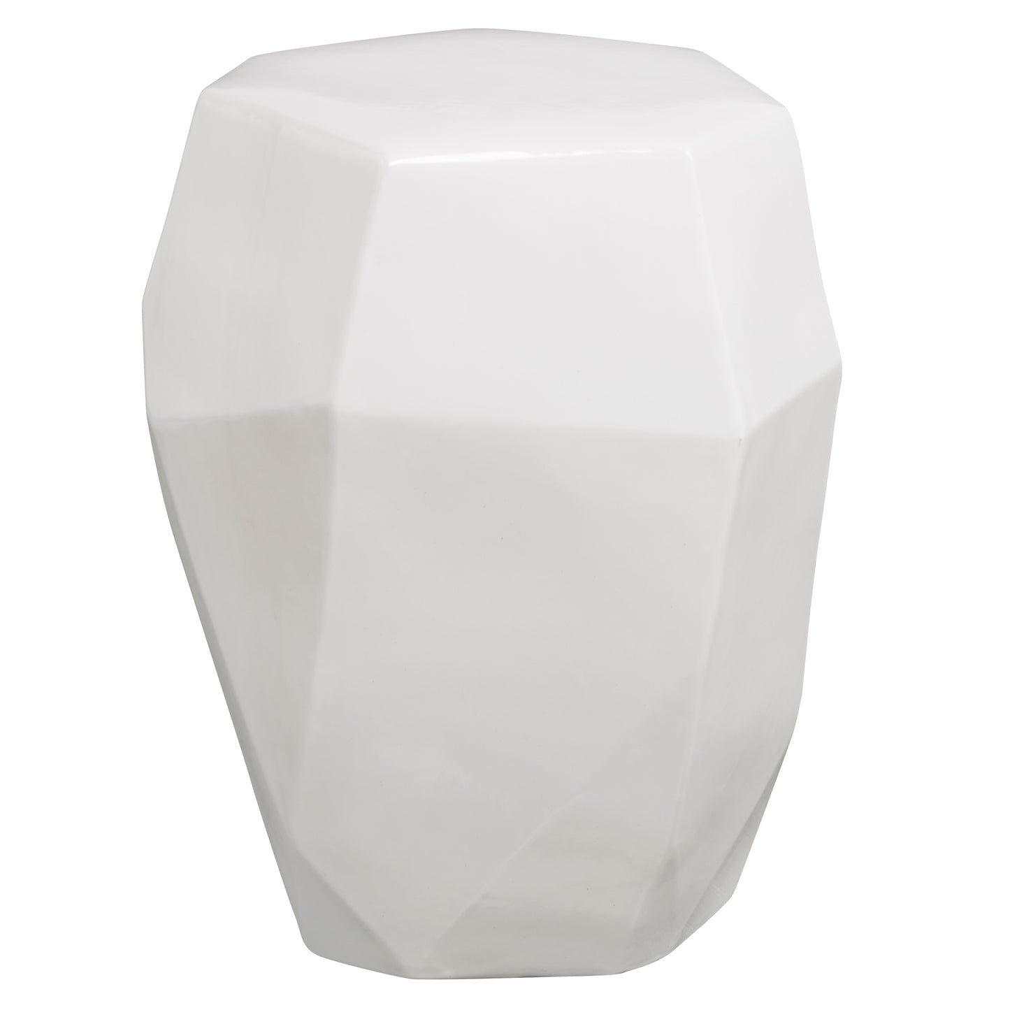 Uttermost 25183 Maquette White Garden Stool