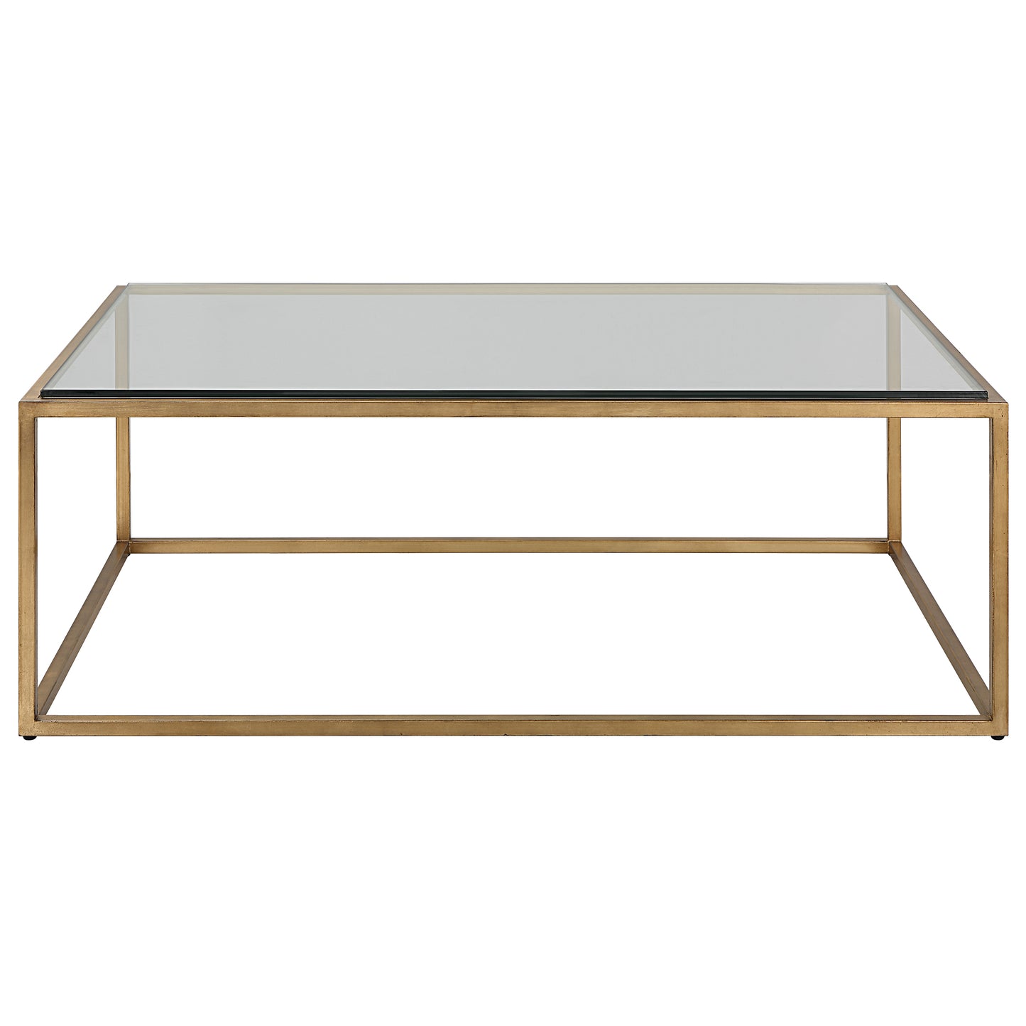 Uttermost 25195 Bravura Gold Coffee Table