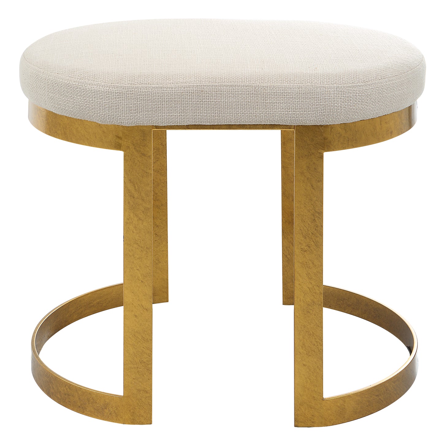 Uttermost 23698 Infinity Gold Accent Stool