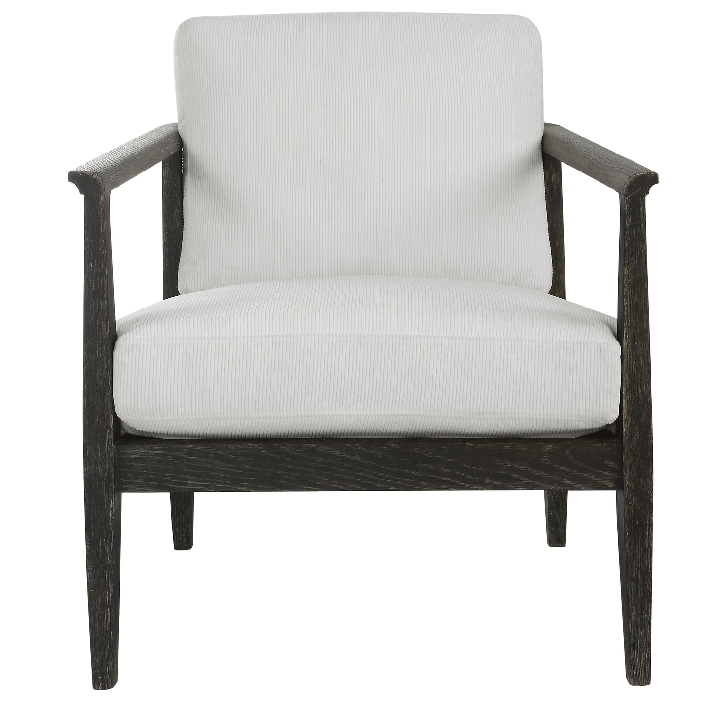 Uttermost 23696 Brunei White Accent Chair
