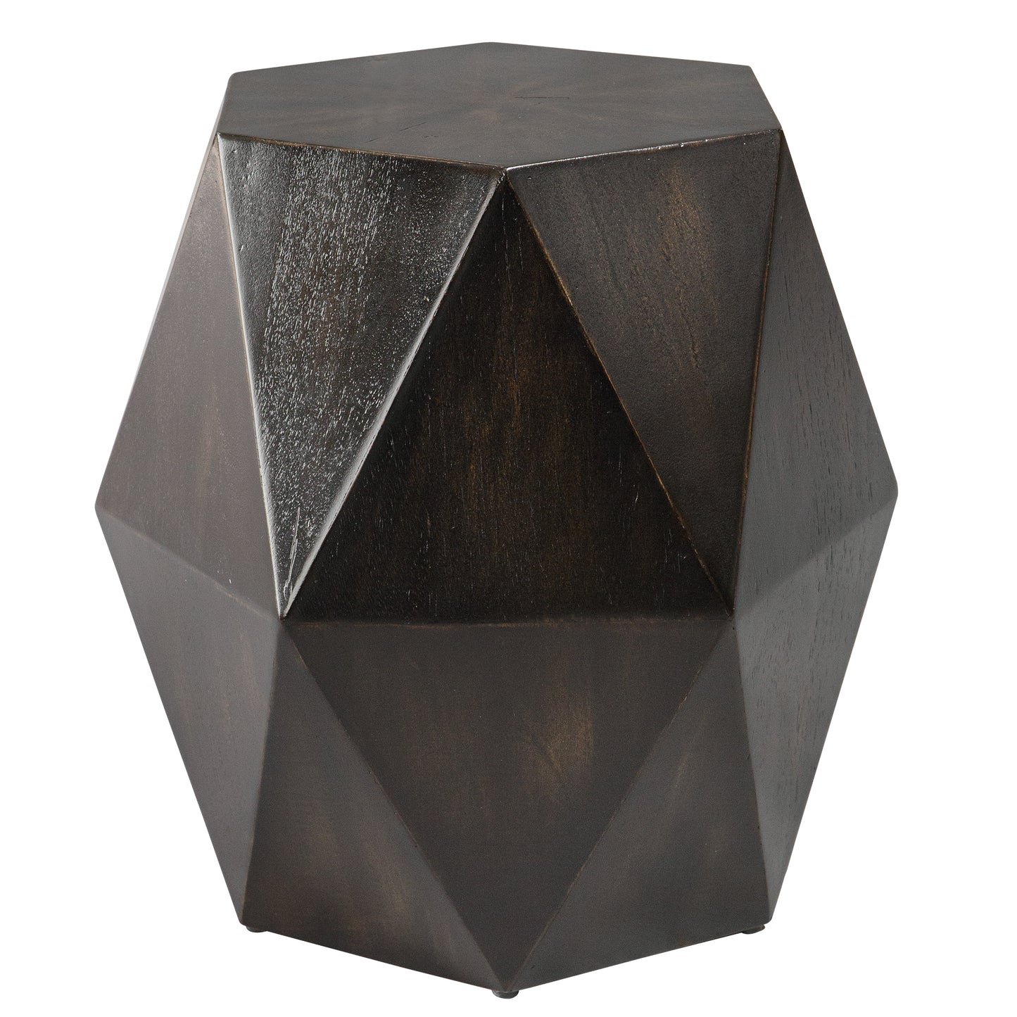 Uttermost 25272 Volker Black Geometric Accent Table