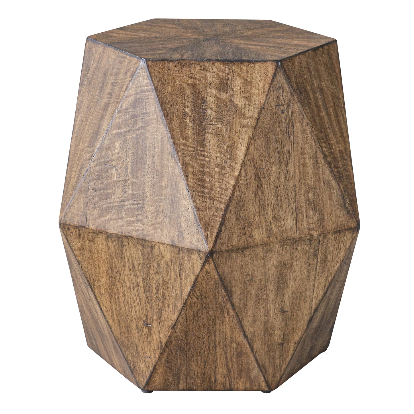 Uttermost 25274 Volker Honey Geometric Accent Table