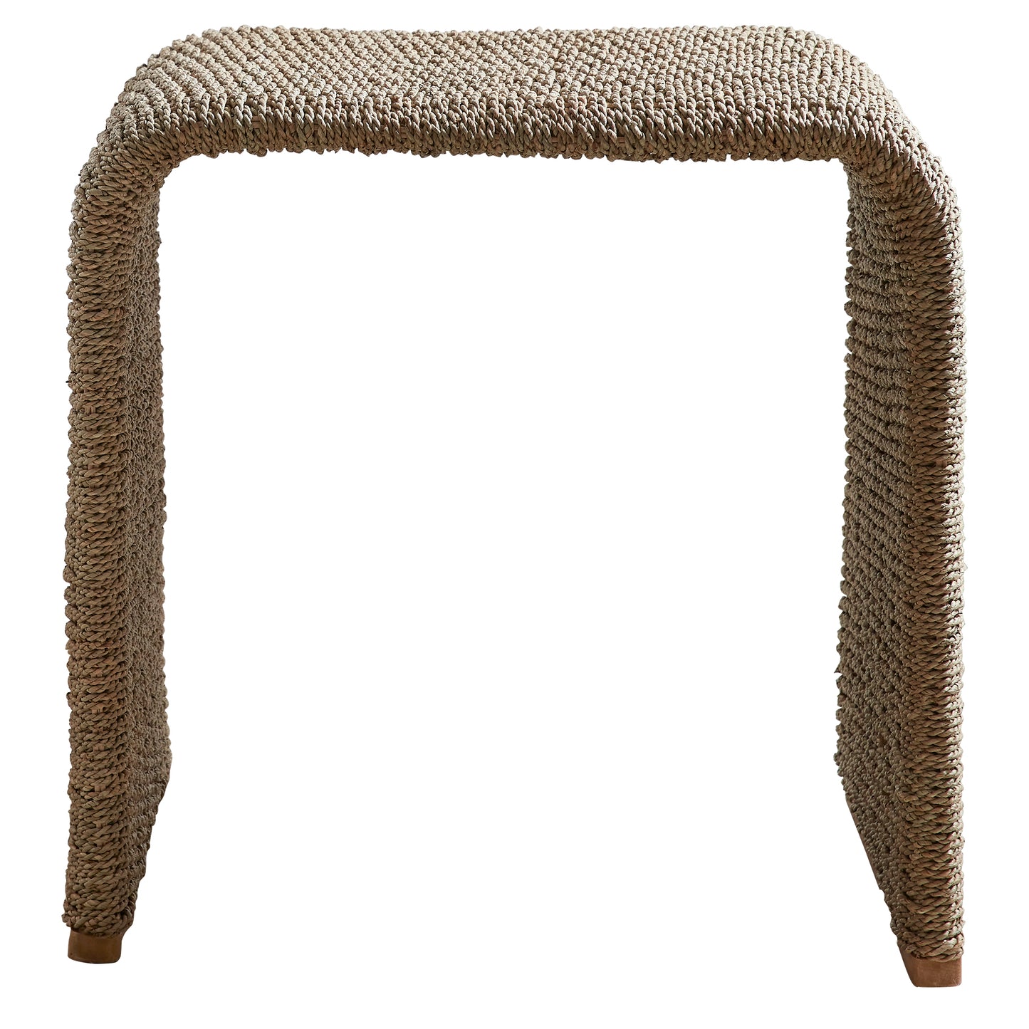 Uttermost 22878 Calabria Woven Seagrass End Table