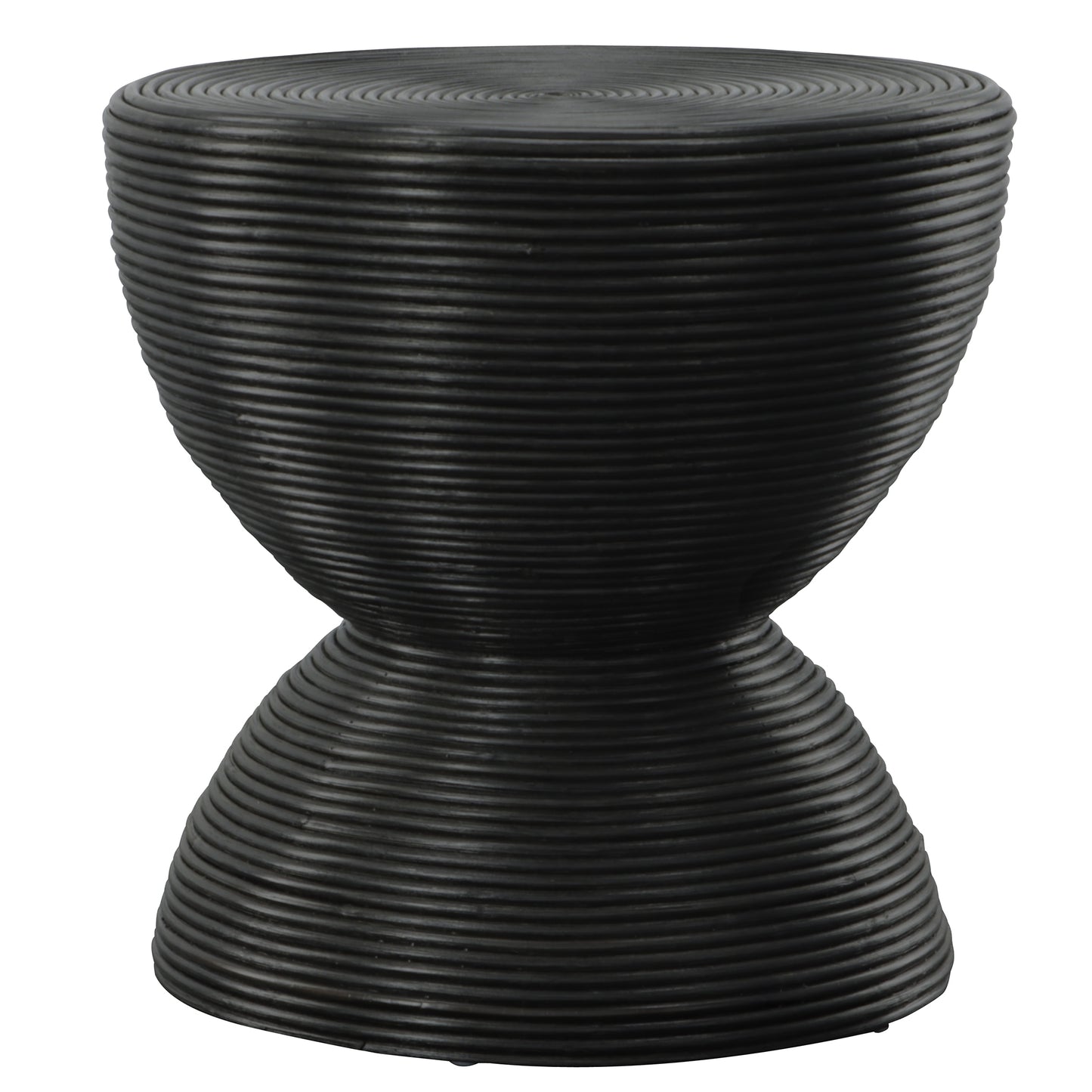 Uttermost 22899 Bongo Black Rattan Side Table