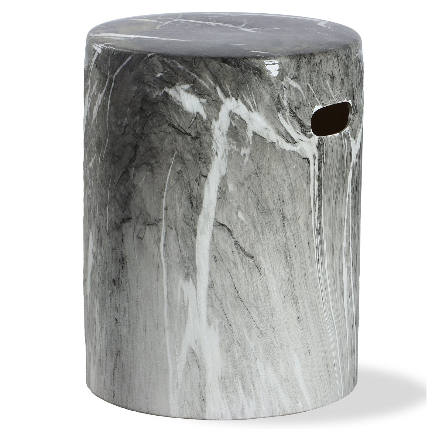 Uttermost 22896 Marvel Marbled Garden Stool