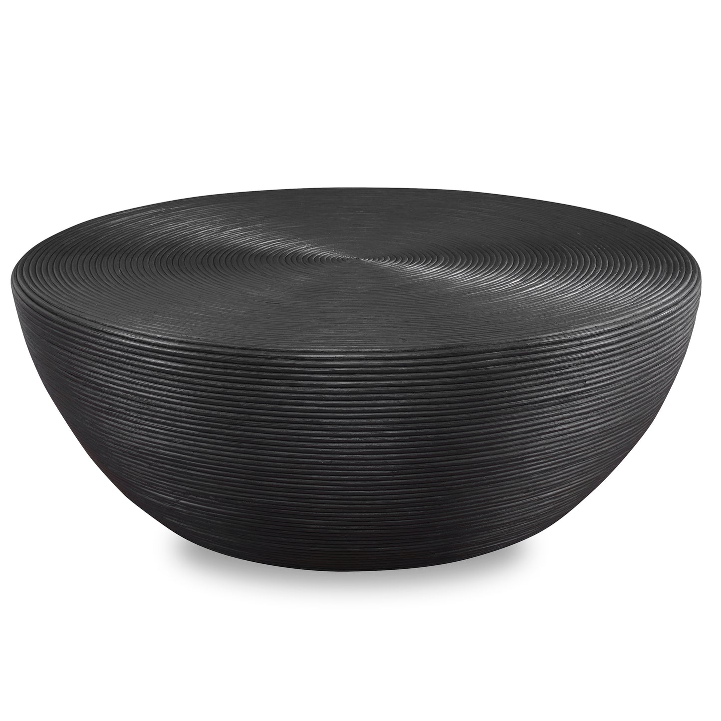 Uttermost 22919 Bongo Black Rattan Coffee Table