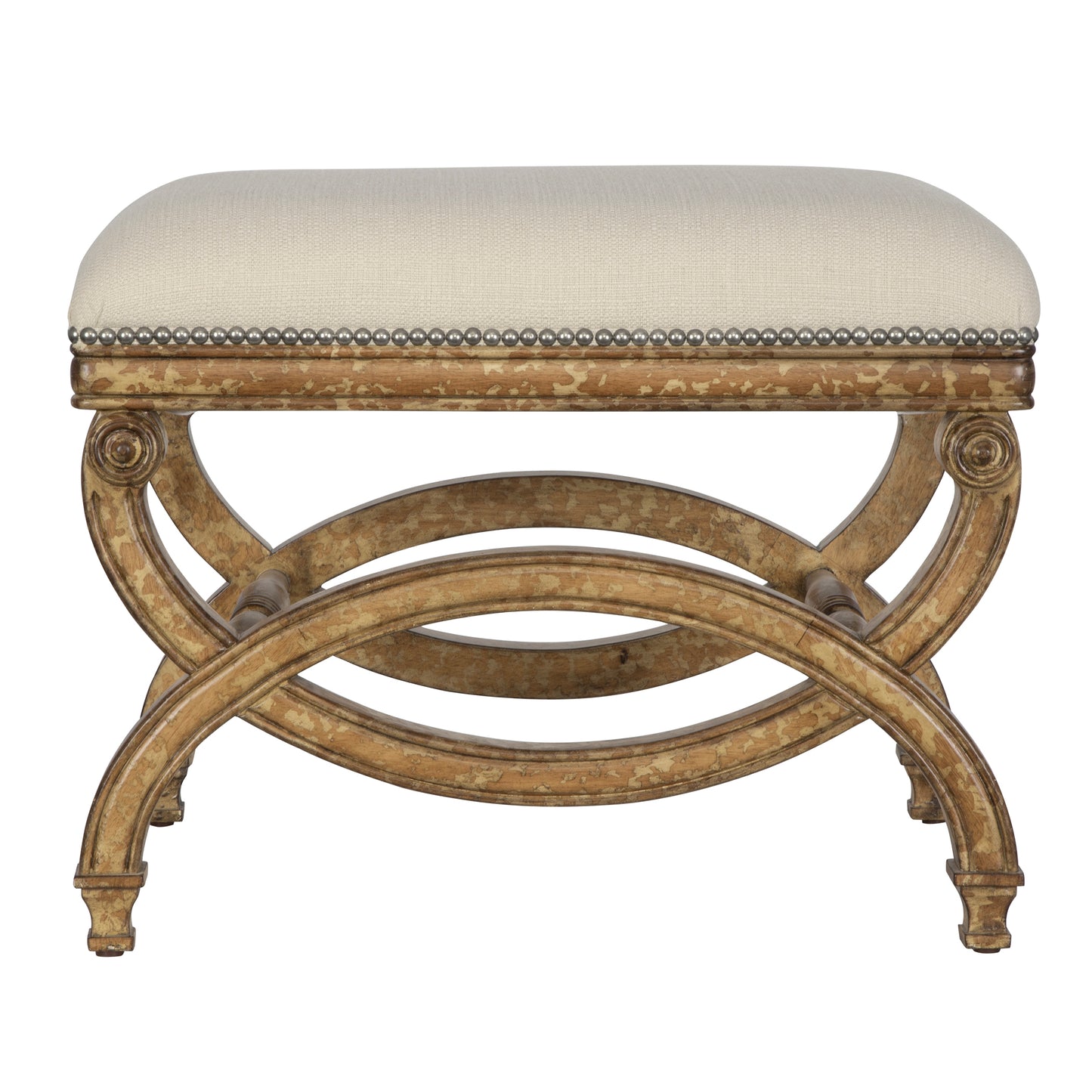 Uttermost 23052 Karline Natural Linen Small Bench
