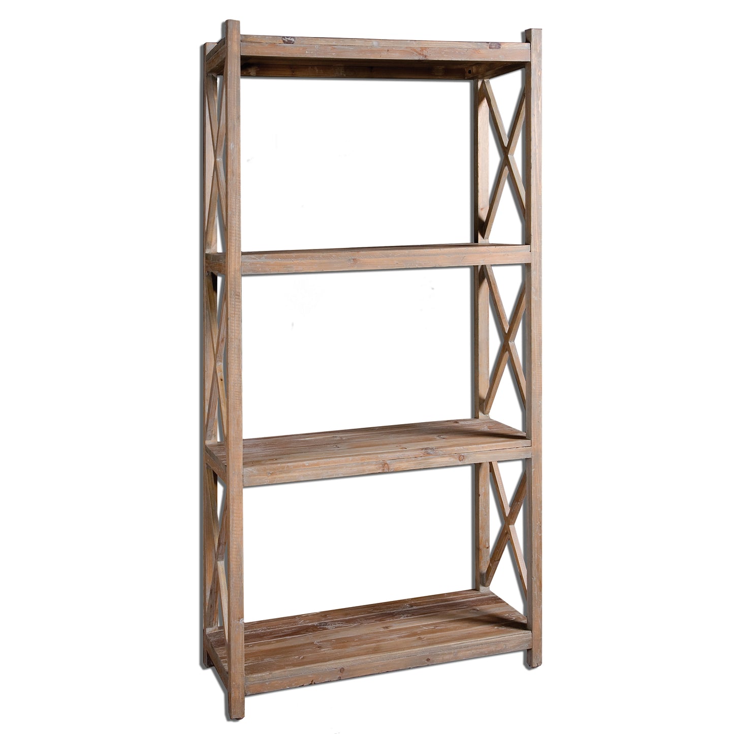 Uttermost 24248 Stratford Reclaimed Wood Etagere