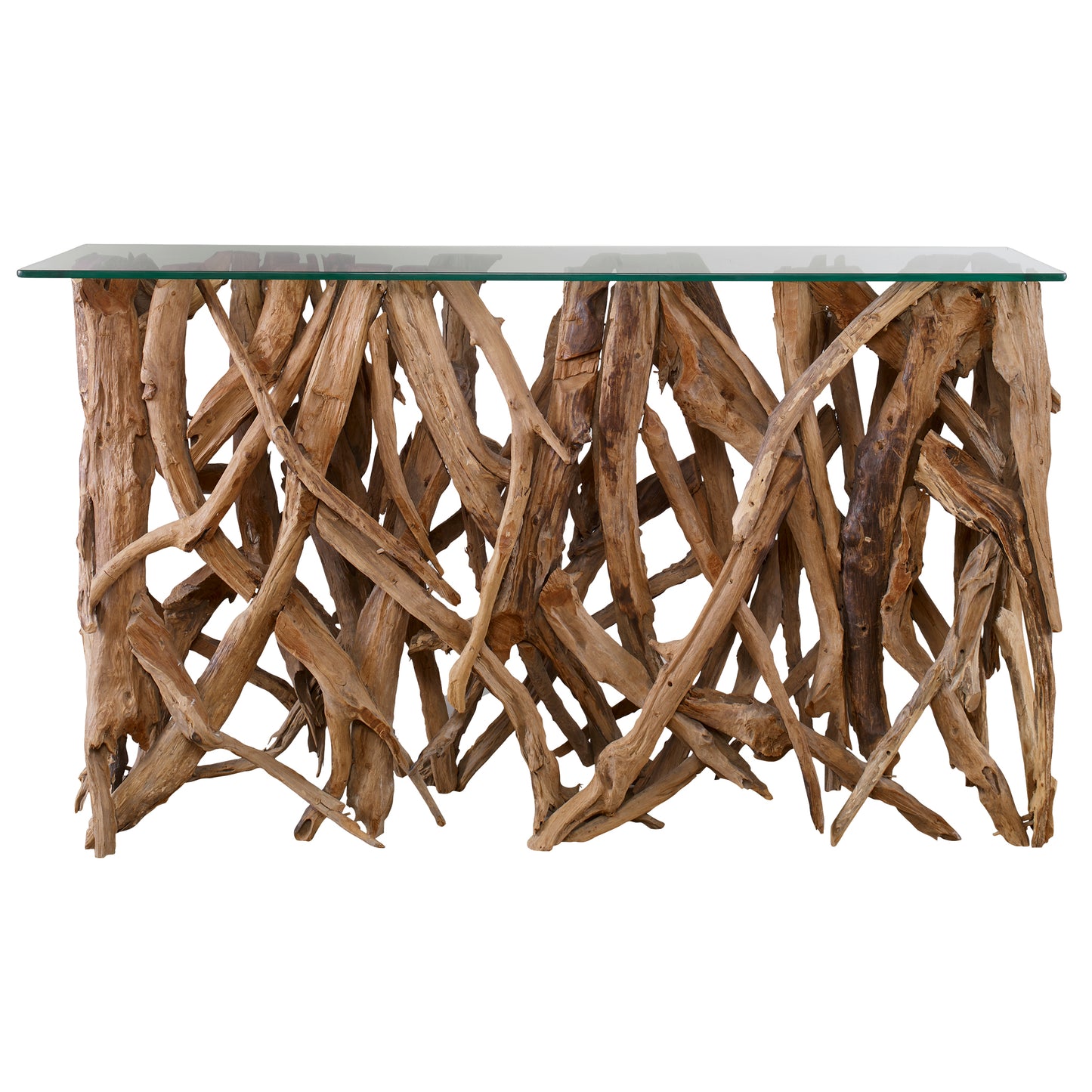 Uttermost 25593 Teak Wood Console