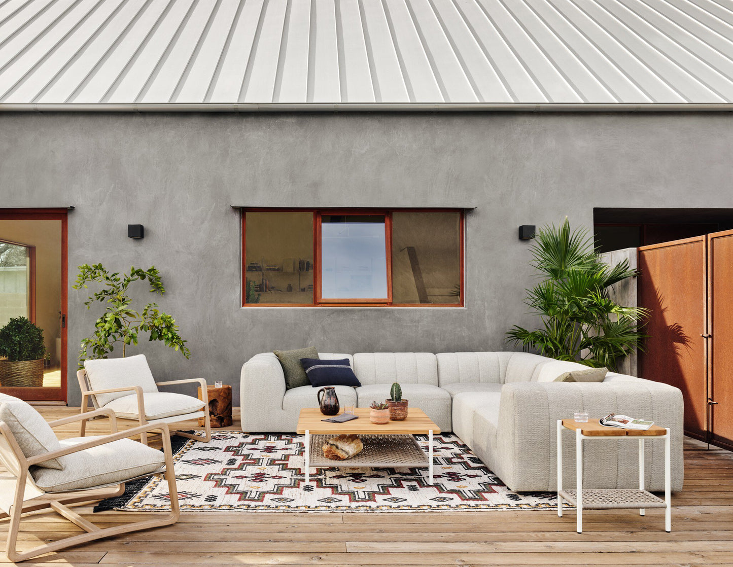 Four Hands JSOL-077 Lane Outdoor Chair - Faye Sand