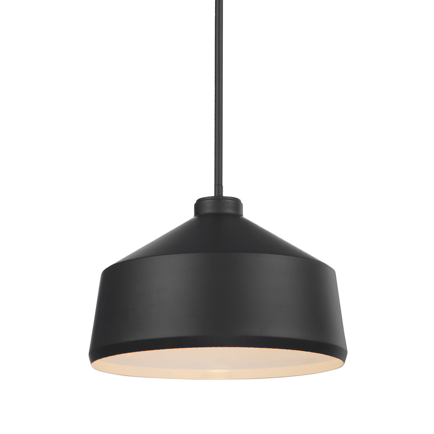 Uttermost 22179 Holgate 1 Light Black Pendant
