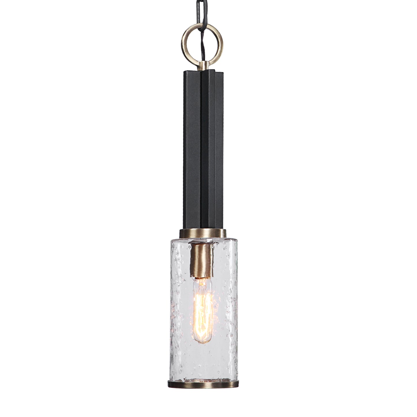 Uttermost 22191 Jarsdel 1 Light Industrial Mini Pendant