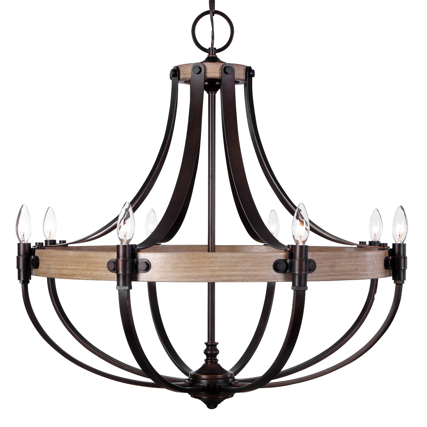 Uttermost 21329 Dubois 8 Light Chandelier
