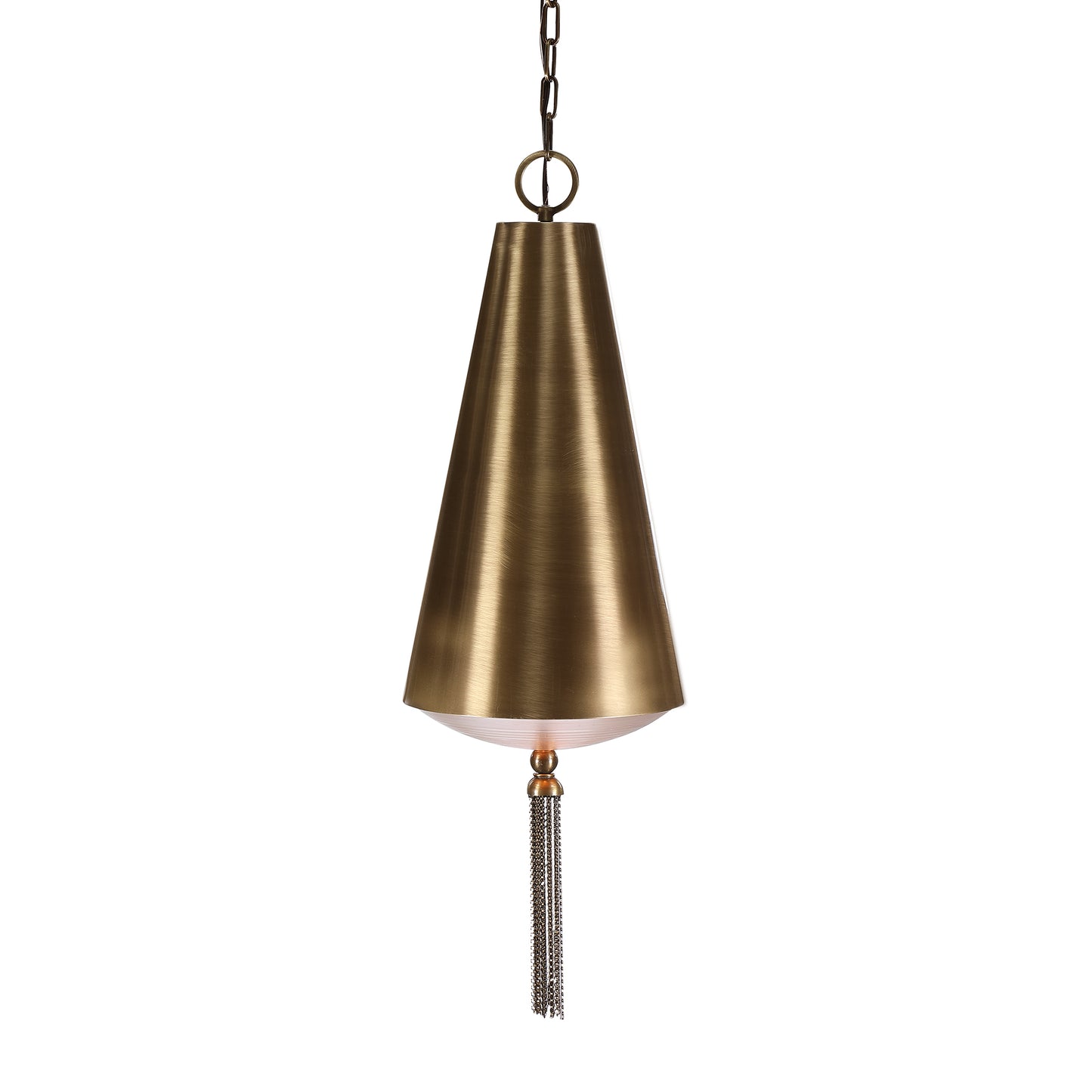 Uttermost 21521 Nador 1 Light Brass Pendant