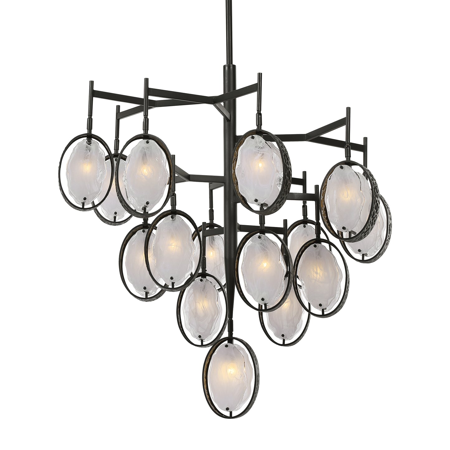 Uttermost 21344 Maxin 15 Light Large Bronze Chandelier