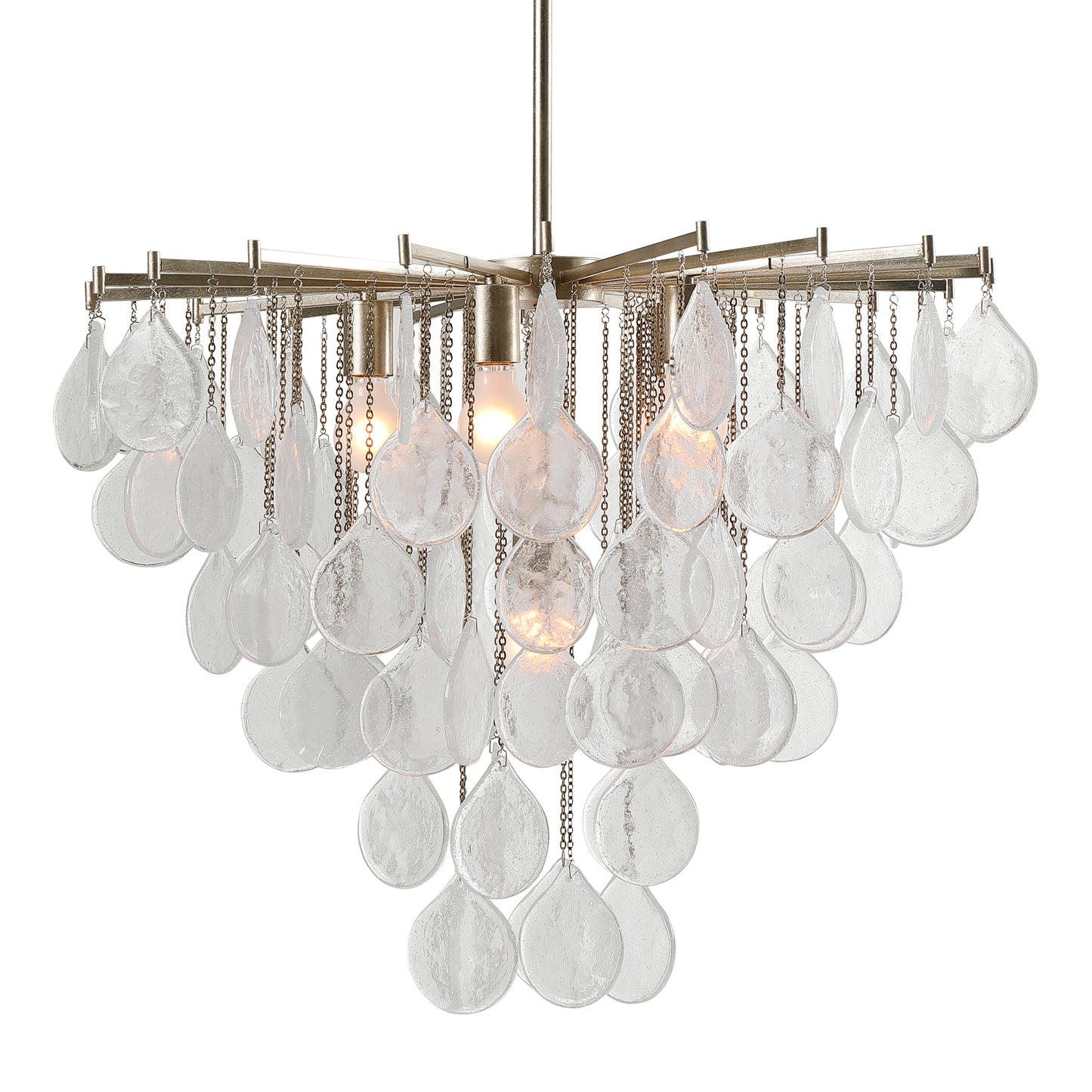 Uttermost 21544 Goccia 6 Light Tear Drop Glass Pendant