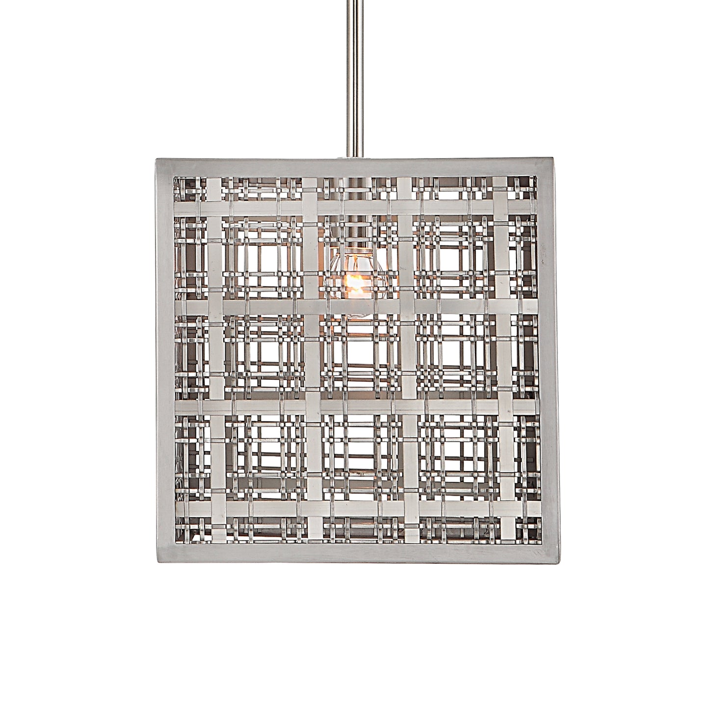 Uttermost 21569 Pendleton 1 Light Nickel Pendant