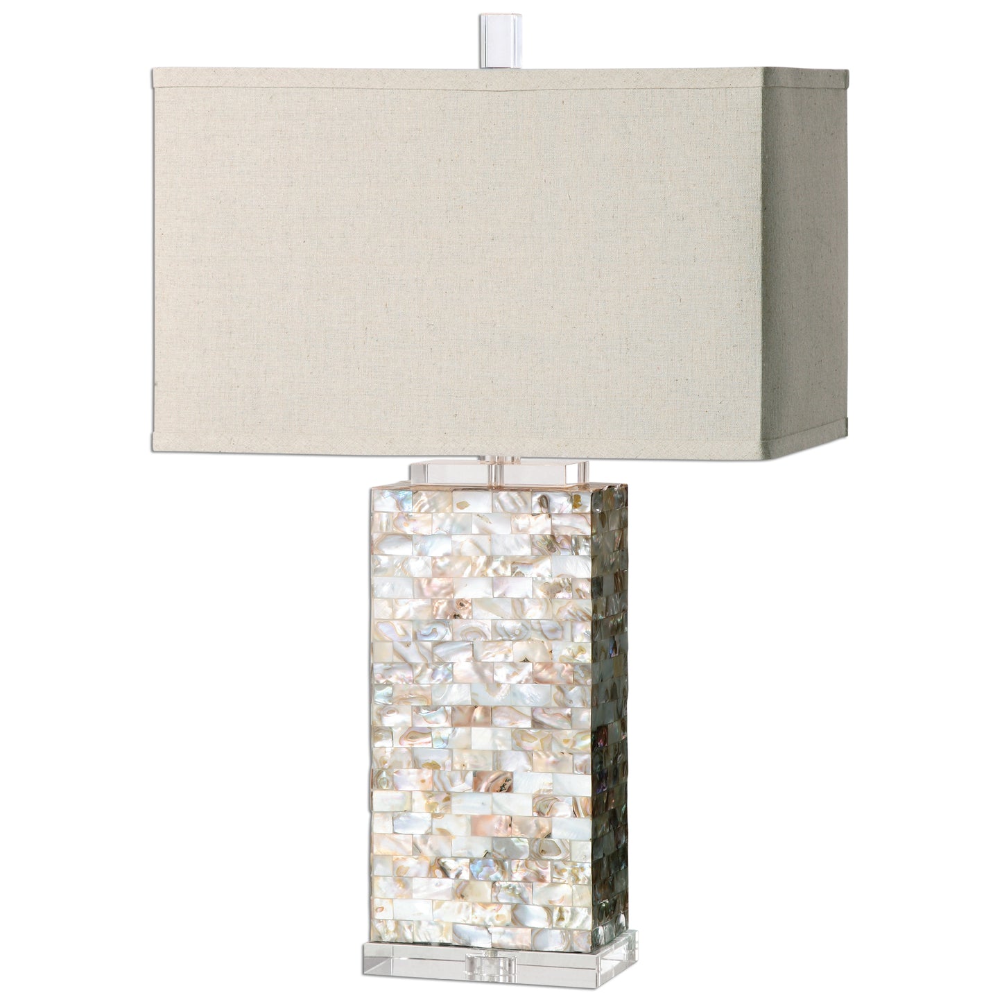 Uttermost 27026-1 Aden Capiz Shell Lamp