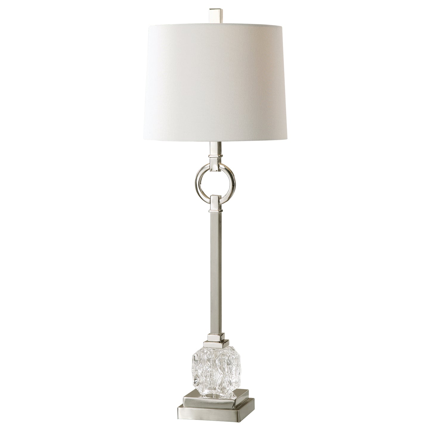 Uttermost 29199-1 Bordolano Polished Nickel Buffet Lamp