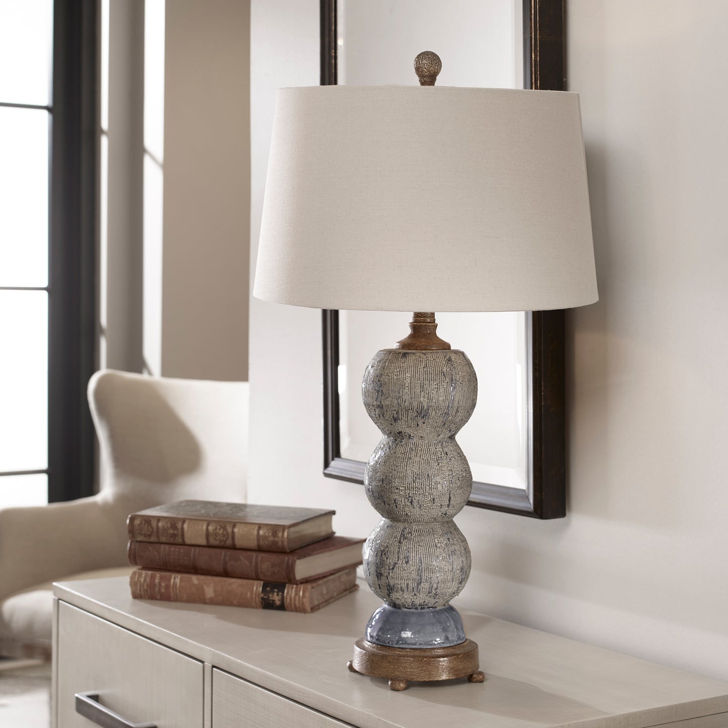 Uttermost 27262 Amelia Textured Ceramic Lamp