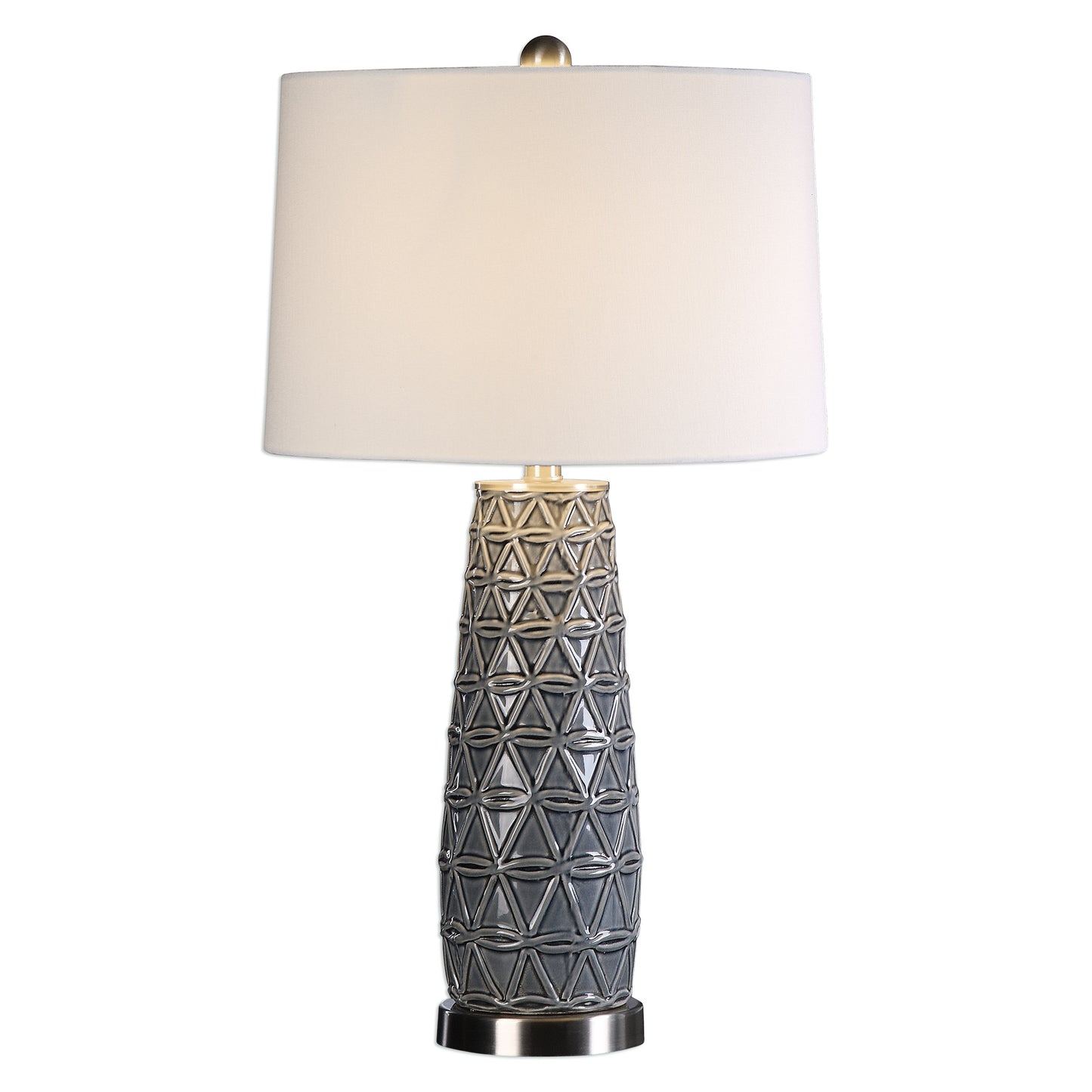 Uttermost 27219 Cortinada Stone Gray Lamp