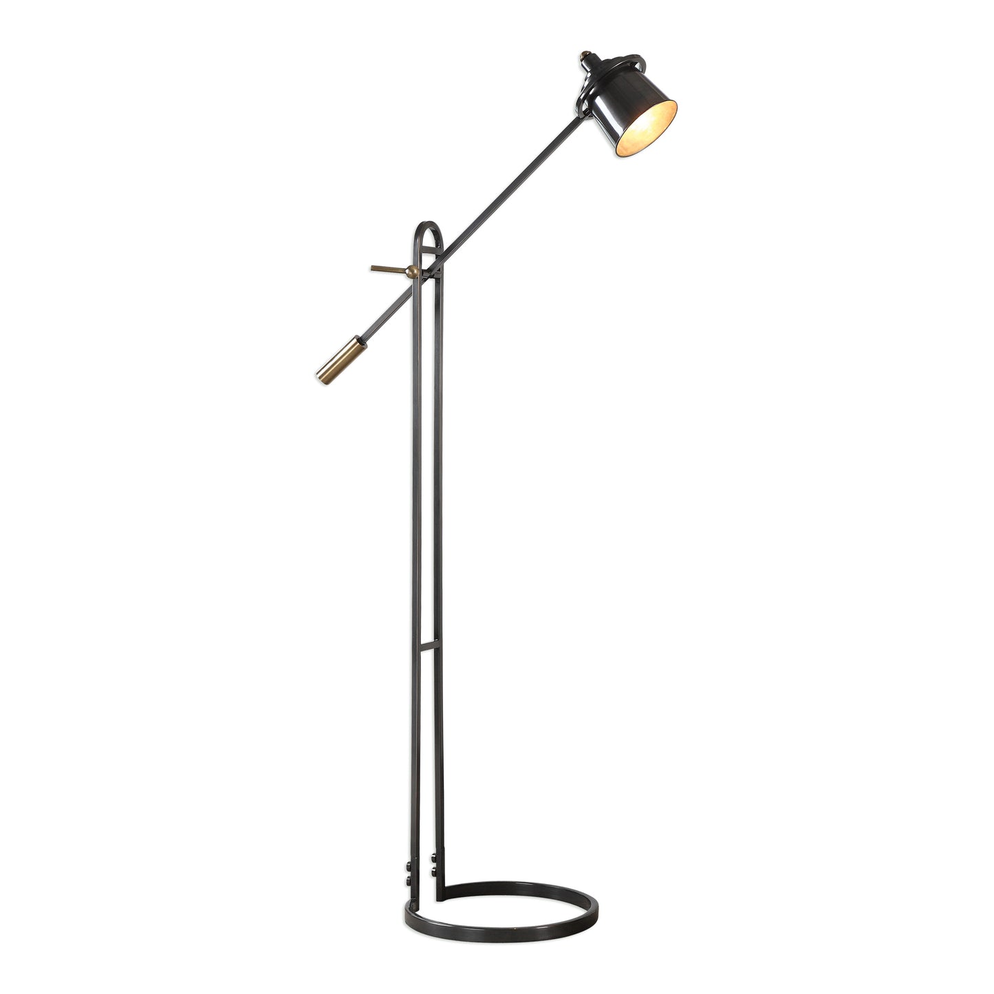 Uttermost 28122-1 Chisum Dark Bronze Floor Lamp