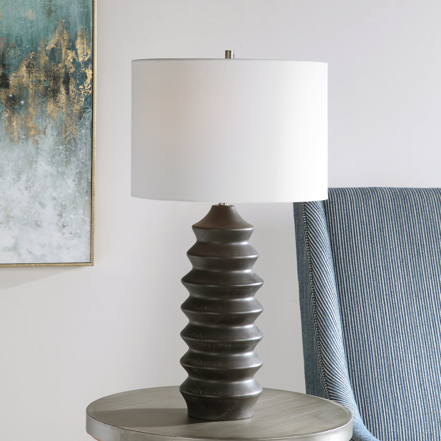 Uttermost 28288-1 Mendocino Modern Table Lamp