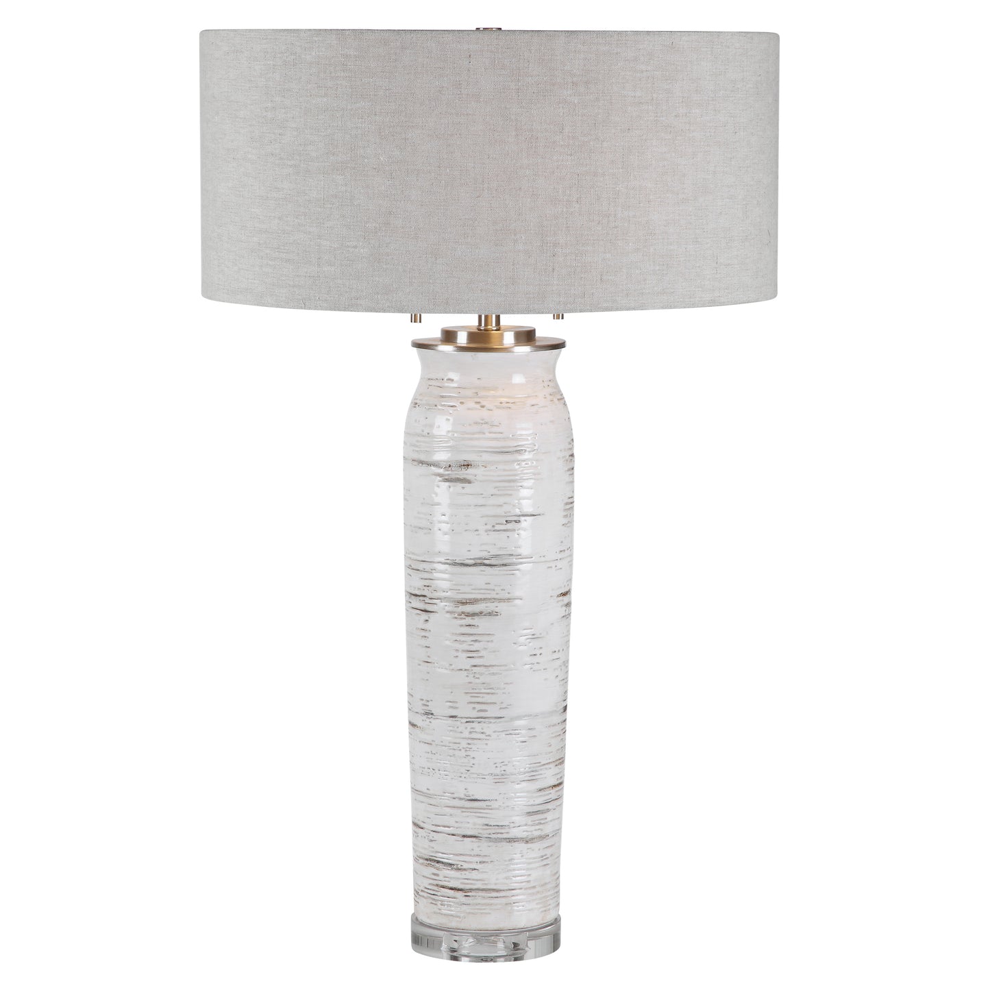 Uttermost 28275 Lenta White Table Lamp