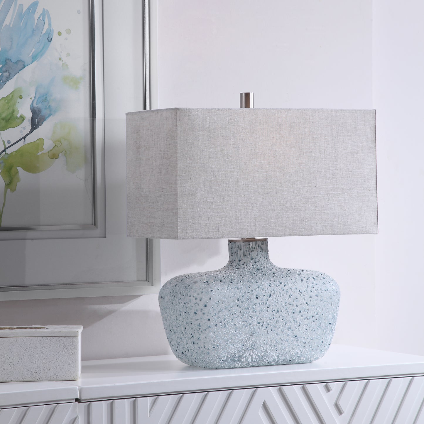 Uttermost 28295-1 Matisse Textured Glass Table Lamp