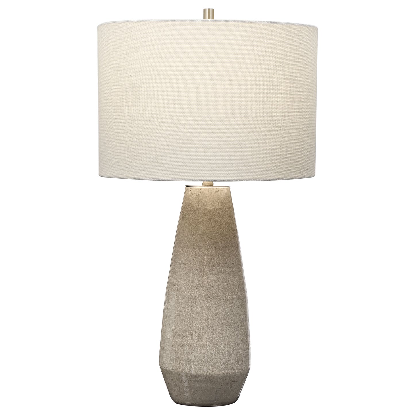 Uttermost 28394-1 Volterra Taupe-Gray Table Lamp