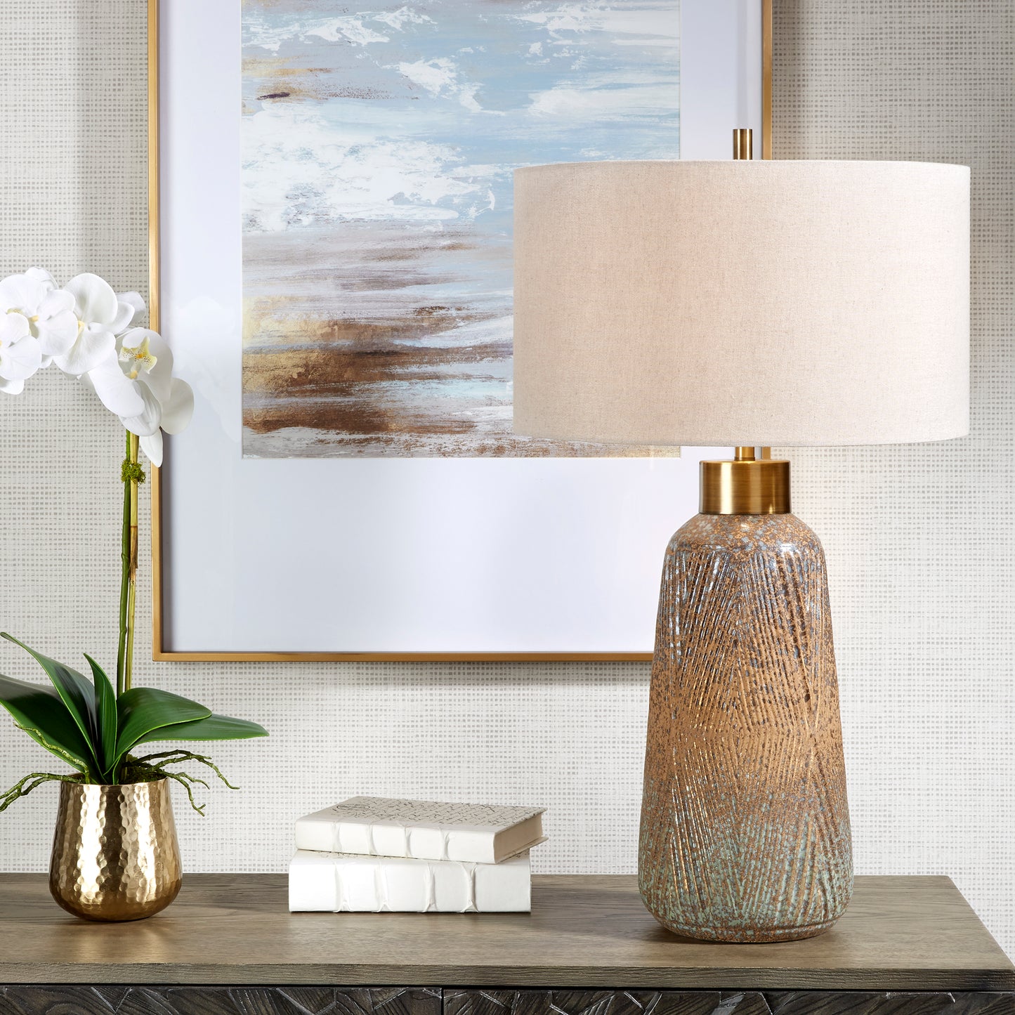 Uttermost 30055-1 Western Sky Ceramic Table Lamp