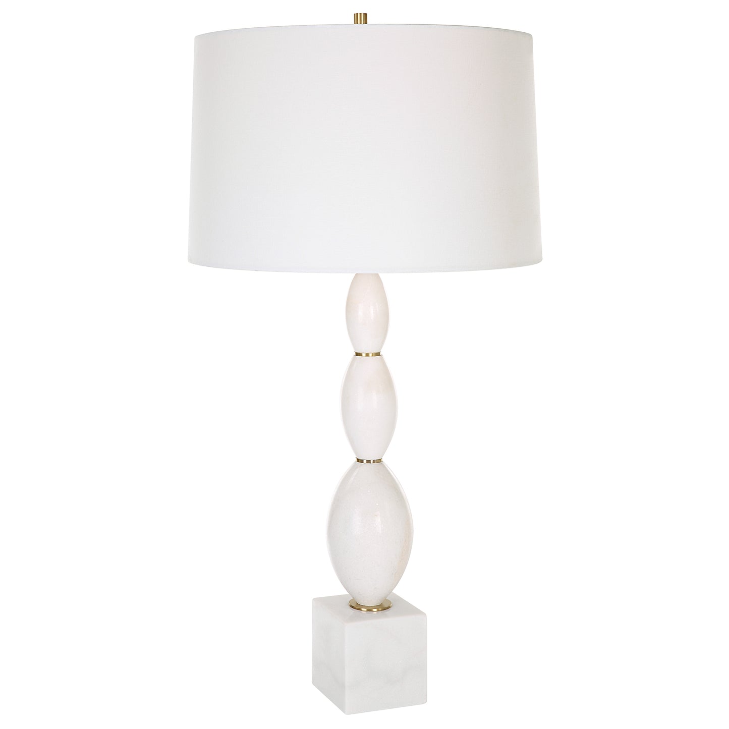Uttermost 30197 Regalia White Marble Table Lamp