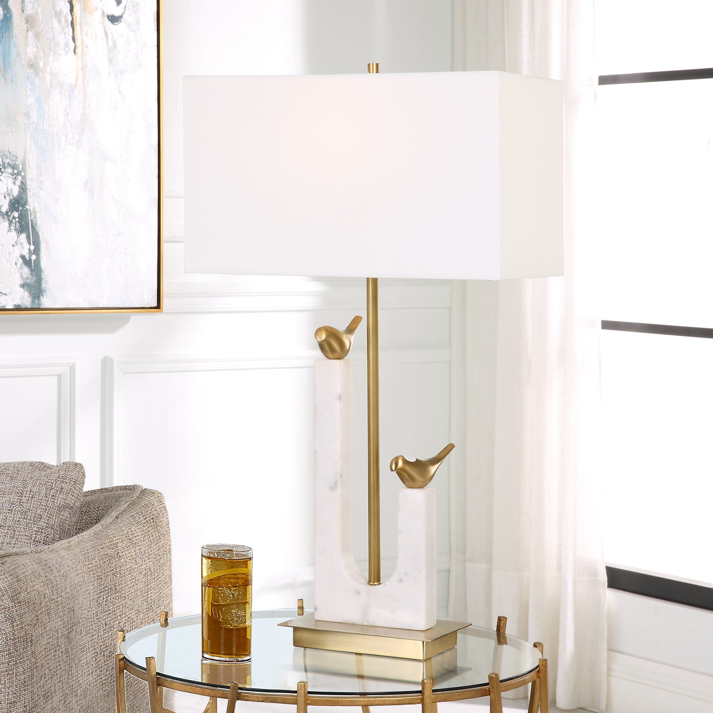 Uttermost 30189 Songbirds Table Lamp