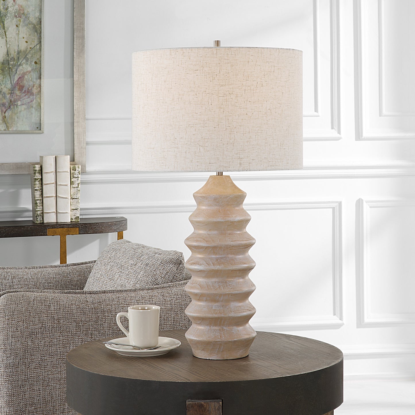 Uttermost 30195-1 Uplift Geometric Table Lamp