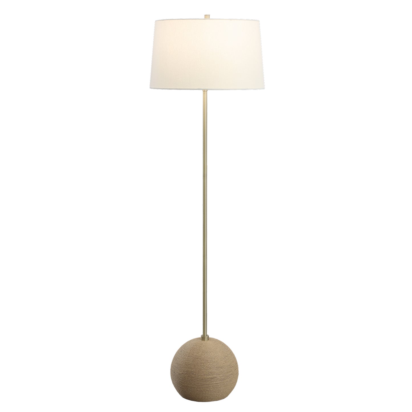 Uttermost 30199-1 Captiva Brass Floor Lamp