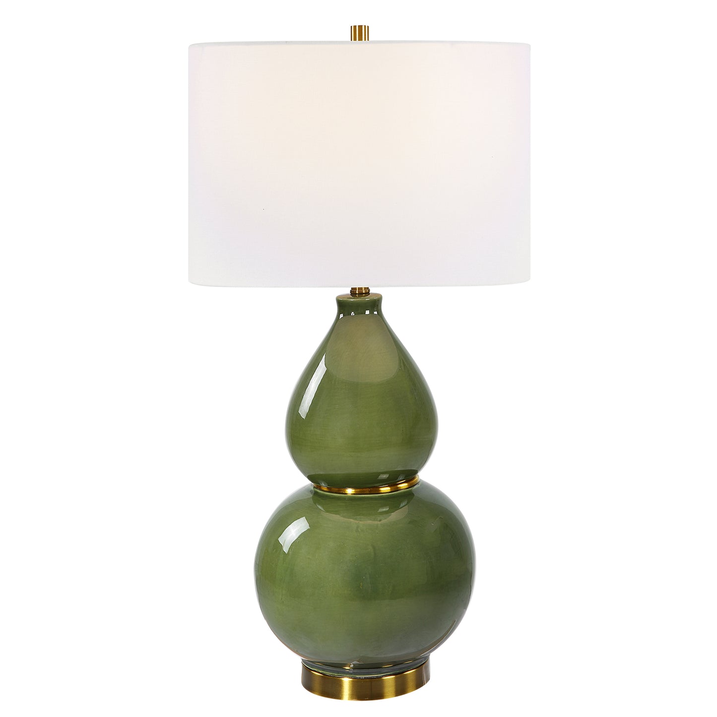 Uttermost 30203-1 Gourd Green Table Lamp