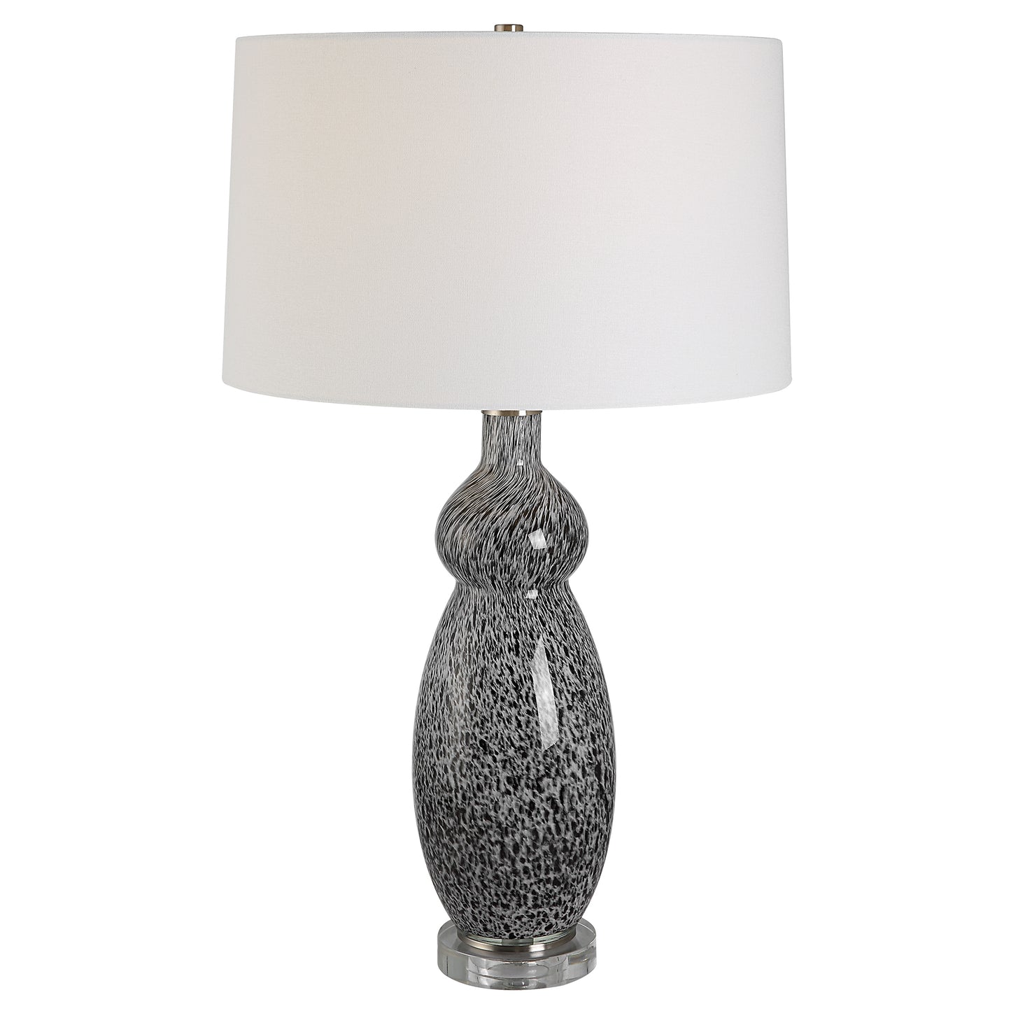 Uttermost 30228 Velino Curvy Glass Table Lamp