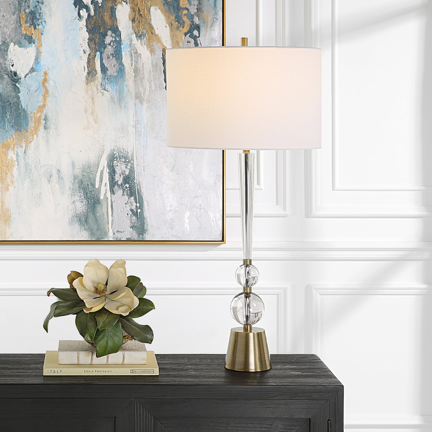 Uttermost 30233 Annily Crystal Table Lamp