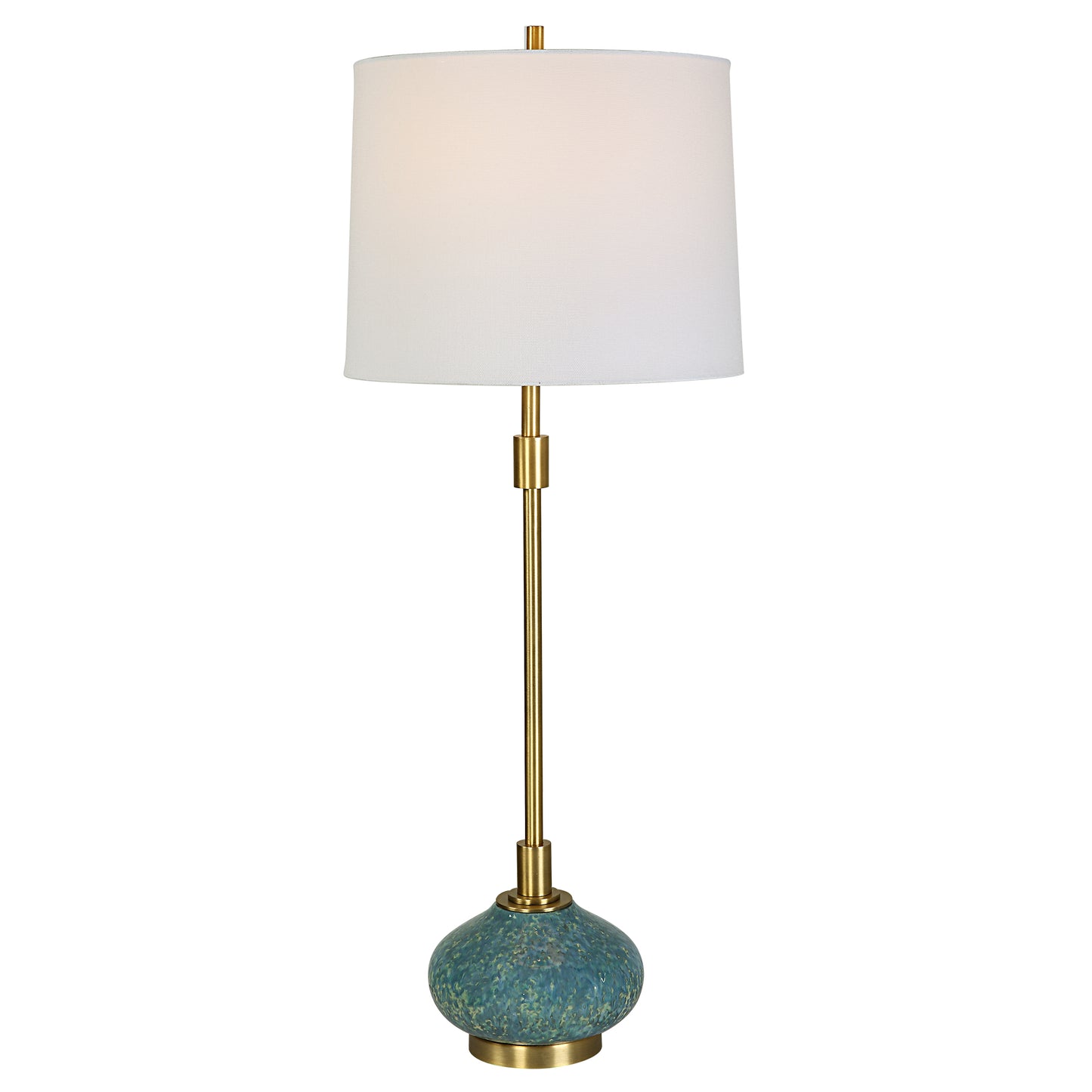 Uttermost 30241-1 Kaimana Aged Blue Buffet Lamp