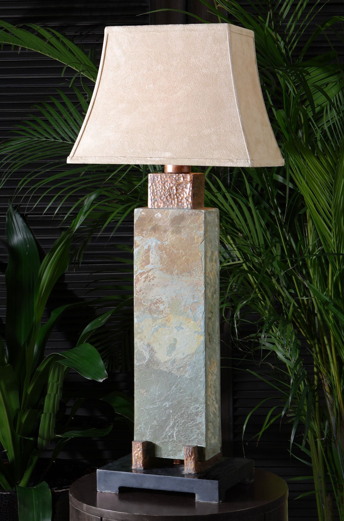 Uttermost 26308 Tall Slate Table Lamp