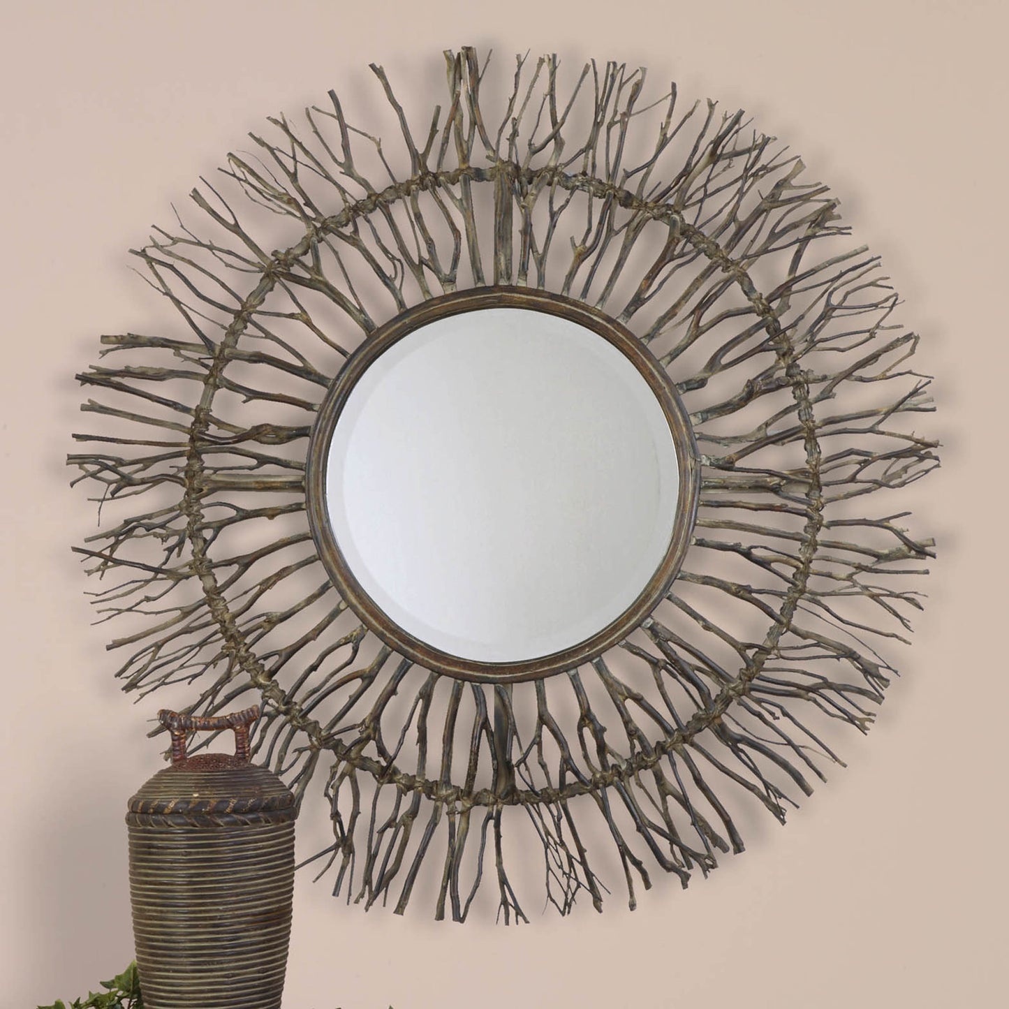 Uttermost 13705 Josiah Woven Mirror