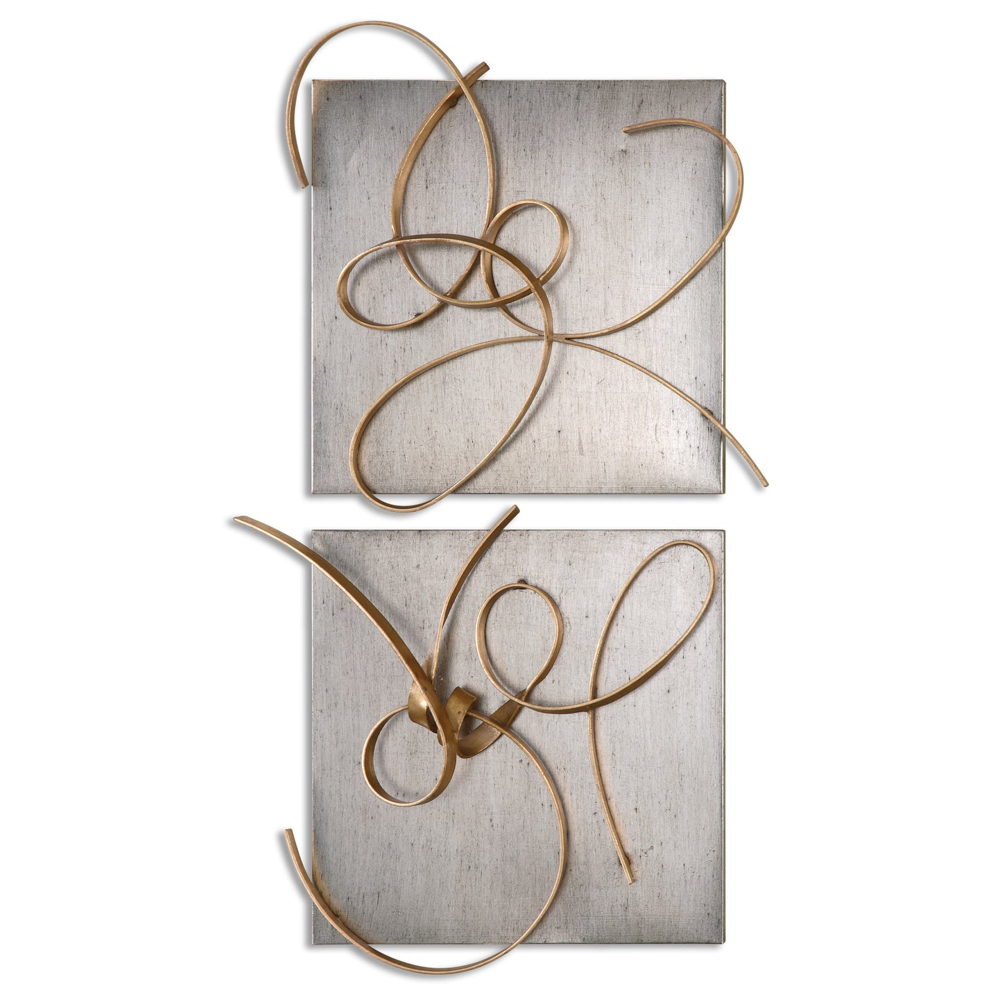 Uttermost 07071 Harmony Metal Wall Art, S/2