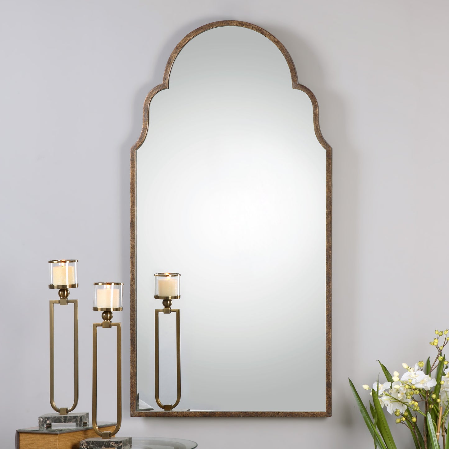 Uttermost 12905 Brayden Tall Arch Mirror