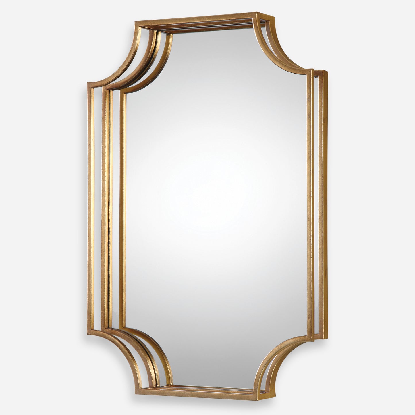 Uttermost 09123 Lindee Gold Wall Mirror